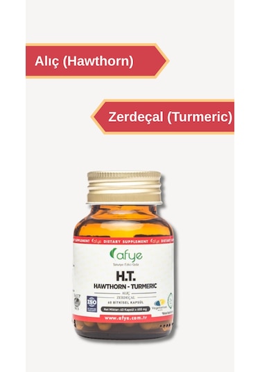 Afye Hawthorn Turmeric 60 Kapsül