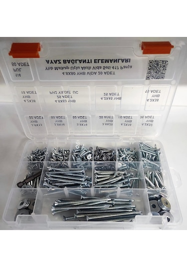 Ayaz Yhb Matkap Uçlu Akıllı Vida Seti 417 Parça