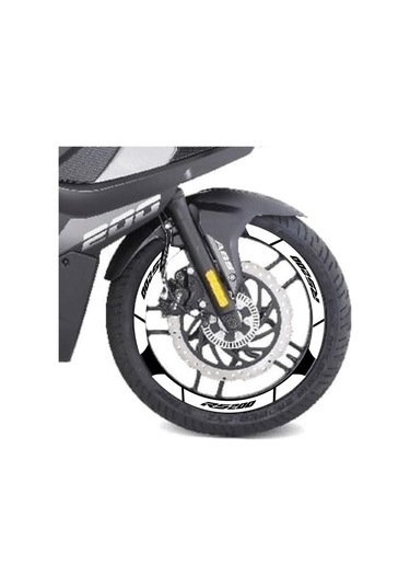 Cfmoto 250sr Jant Sticker İç & Dış Takım Modeli Beyaz
