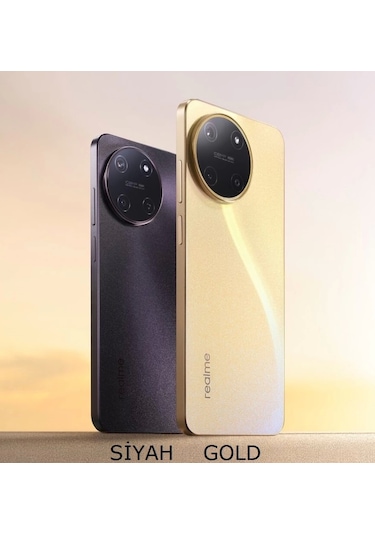 Realme 11 Rmx3636 Kasa Arka Kapak Pil Kapağı Siyah