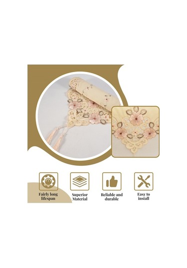 Ulzyvf Örtüsü Masa Masa İşlemeli Havlusu Ev Dikdörtgen Diğer Dekorasyonu Zc Diğer