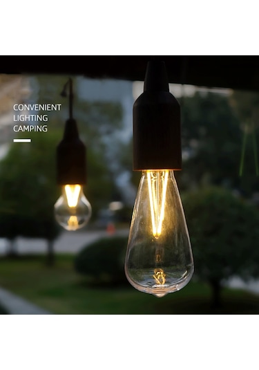 Jeemson Kampanya Retro Led Çekmeceli Işık, Cob Işık Kaynağı, 70lm Parlaklık, Ip44 Su Geçirmez, Abs+pc Malzeme, 3xaaa Pil Dahil Değil Çok Renkli