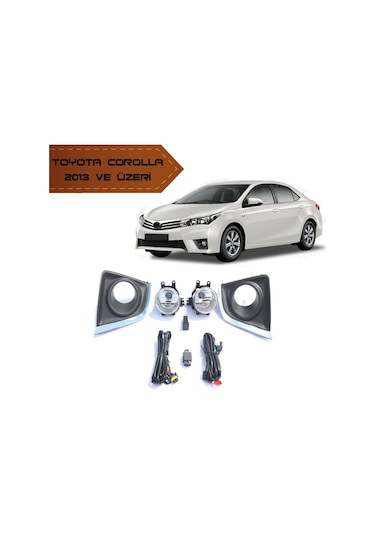 Toyota Corolla Uyumlu Sis Farı Lambası Oem 2013-2016