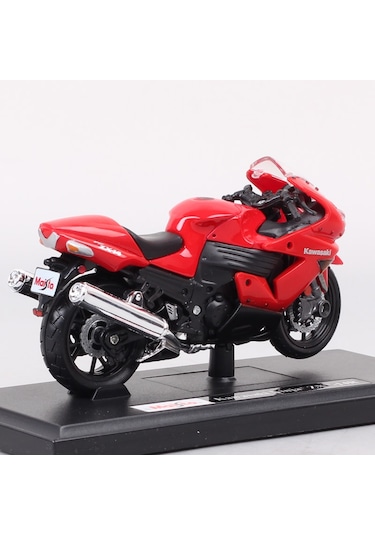 Kawasaki Ninja Zx-14r Model Motorsiklet 1/18 Model Motosiklet