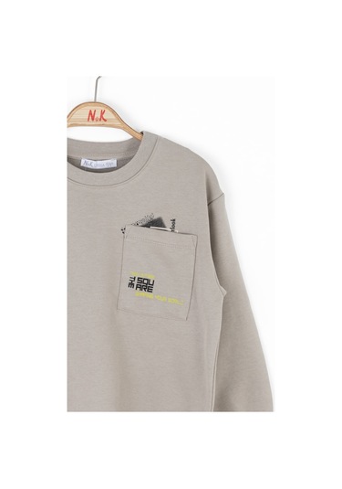 Nk Kids 47515 Erkek Çocuk Gri Outsıde Sweat Gri