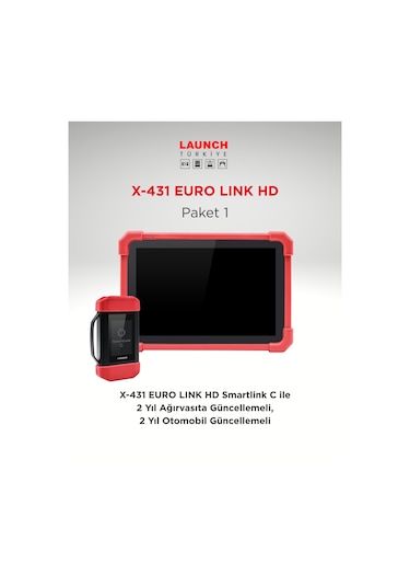 Launch X-431 Euro Link Hd Paket 2 Arıza Tespit Cihazı