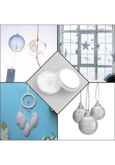 Evyora 20 Adet Şeffaf Yuvarlak 3 Cm Çaplı Güçlü Disk Yapışkanlar