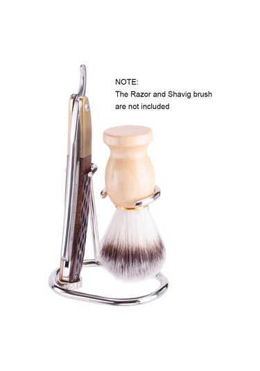 Suntek Erkekler Banyo Tıraş Bıçağı Ve Fırça Gümüş