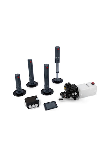 Wanıı 10 Ton Hidrolik Motokaravan/çekme Karavan Dengeleme Ve Terazi Sistemi