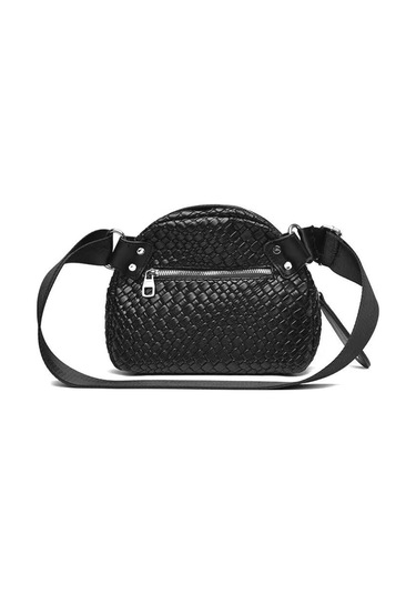 Patlayıcı Moda Çok Yönlü Hafif Lüks Rahat Kabuk Çanta-siyah Siyah