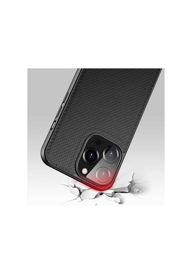 Dux Ducis Fino Serisi Iphone 13 Pro Max Kilif Premium Dokuma Sil 301893717 - Renk / Yesil