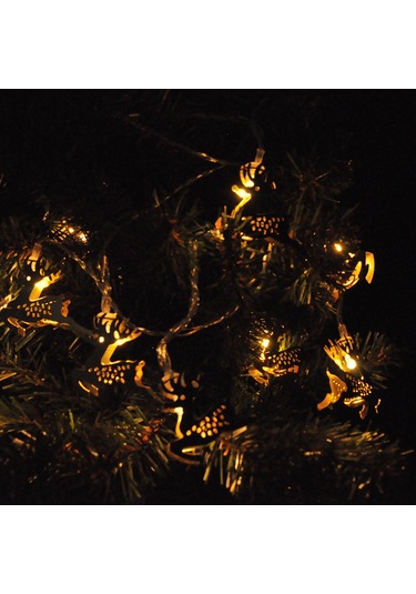 Yılbaşı Pilli Led Gün Işığı Geyik Modeli 3 Metre