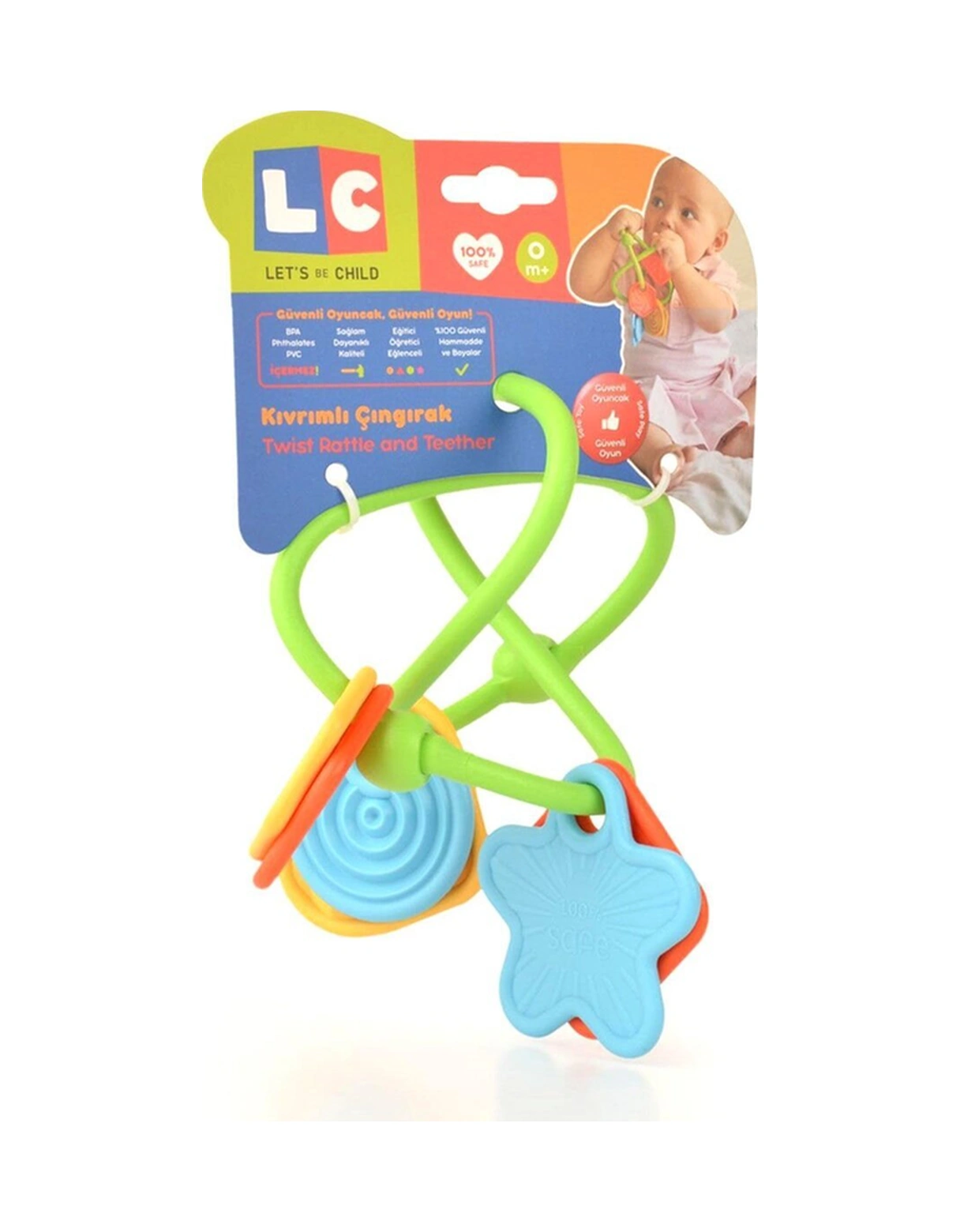 Fabbatoys Kıvrımlı Çıngırak