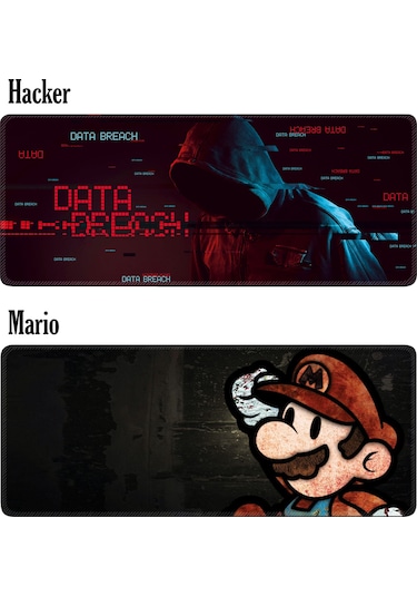 Xrades 24 Model Mouse Pad 70X30 - 90X40 Gaming Oyuncu Mousepad