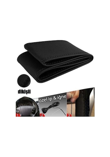 Hyundai Santa Fe 2002-2009 Dikme Direksiyon Kılıfı 2667