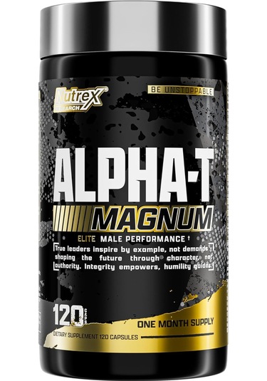 Nutrex Research Alpha-t Magnum Testosterone Folic Acid , Tongkat