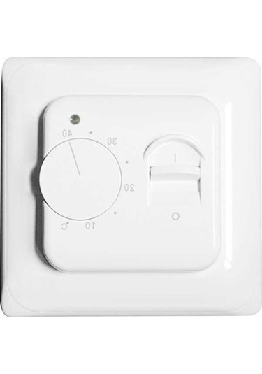 Pazly 230v Mekanik Termostat Manuel Zemin Isıtma Kontrol Cihazı Harici Sensör 5-40 C 3a