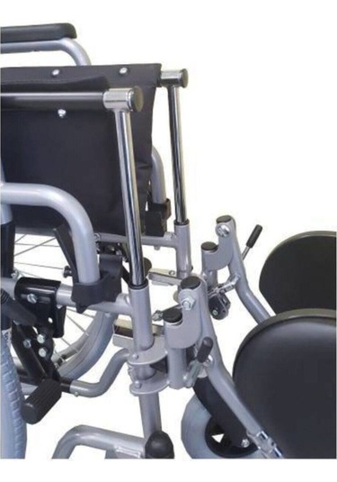 Medikalcim Tekerlekli Sandalye Ayak Kalkar Yan Kolar Çıkar