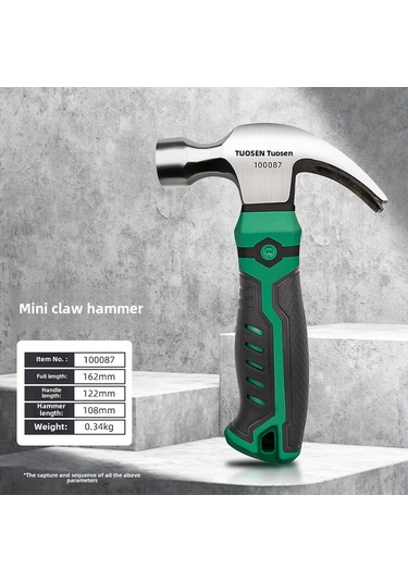 Reedark Profesyonel Çelik Mini Kıvrık Kafa Çekiç: Çok Amaçlı, Taşımabilir, Dayanıklı, Ev Ve İş Yerleri Tamiri İçin 0.34kg