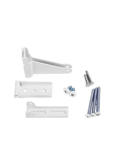 Ulzyvf Uyumlu Onarım Kapı Kapı Kapatıcı İle Braketi, Braketi, Beyaz Andersen Ou