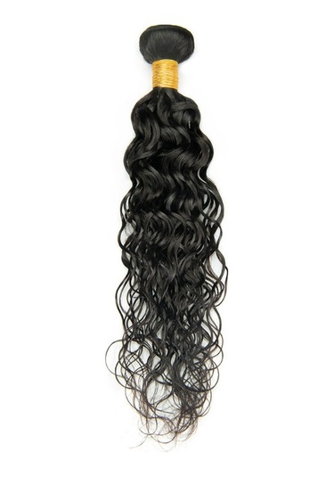 Cbtx Kadınlar Su Dalgası Sentetik Elyaf Saç Topuz Peruk 18 İnç