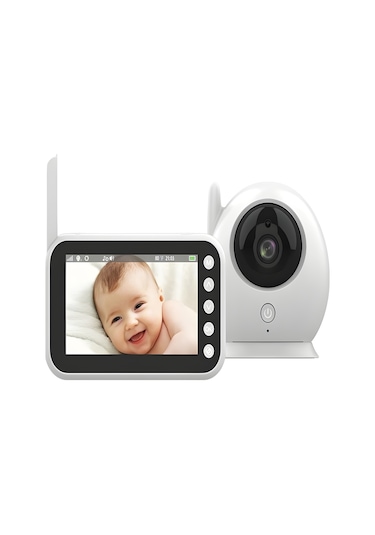 Blm-034 Full Hd Monitörlü 2.4g Wireless 360 Dönebilen Gece Görüş