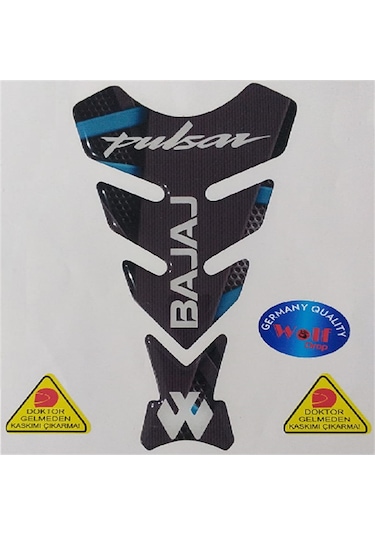 Wolf Tank Pad Bajaj Pulsar Siyah-mavi
