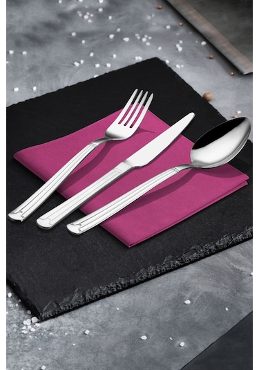 Yakamoz 72 Parça Çatal Kaşık Bıçak Takımı