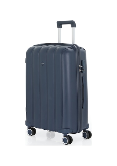 Mçs Polipropilen 2li Valiz Seti Orta & Kabin V305 S21yy1000076-set 00008 Lacivert