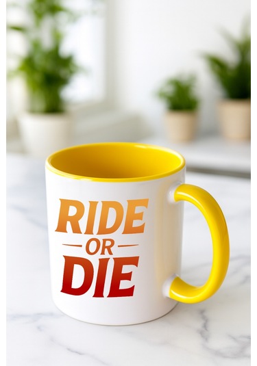 Motor Ritimli Bardak Sarı