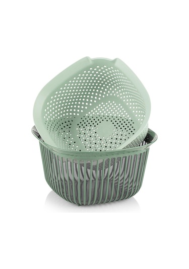 Selka Home 2 Parça Süzgeçli Kase 4000 ML 001