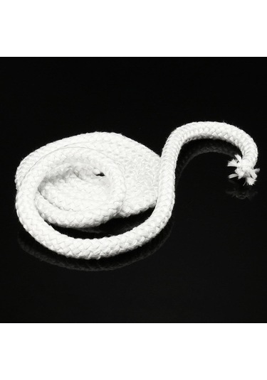 2m 12.7mm Odun Yangını Sobası Ve Isıtıcı Kapı Halat Contası Yüksek Yoğunluklu Fiberglas 550 C