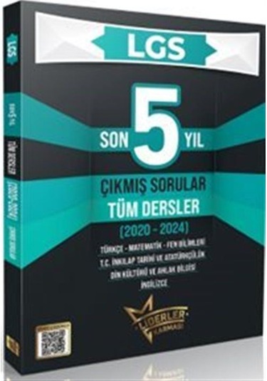 Lgs Son 5 Yıl Tüm Dersler Çıkmış Sorular 2020-2024 / Kolektif