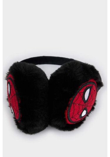 Defacto Erkek Çocuk Marvel Spiderman Pelüş Kulaklık F3503a825wnrd231 Kırmızı-rd231