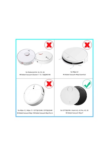 Xiaomi Vacuum Mop 2 Pro Mjst1shw Robot Süpürge Yedek Set