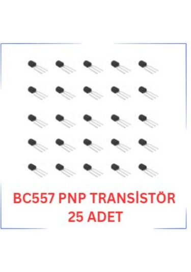 Bc557 Pnp Transistör 25 Adet