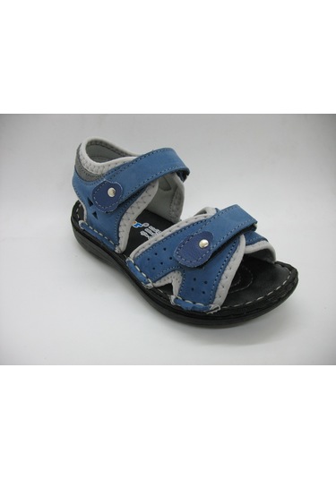 Toddler 01314 Spor Deri Mavi Sandalet 26-30 Mavi