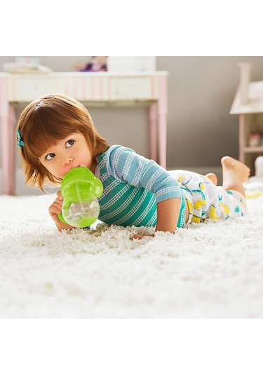 Munchkin Tıklama Kilitli Uçlu Alıştırma Bardağı 6ay+ 207 Ml Yeşi Pembe - Yeşil