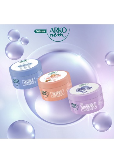 Arko Nem Yoğun Bakım Kremi Hyaluronik Asit 250+60 Ml