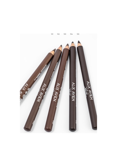 Alix Avien Uzun Süre Kalıcı Belirginleştirici Şekillendirici Kahve Kaş Kalemi Brow Liner 153 Chocolate Brown