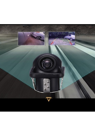 Sones Araba Hasır Şapka Şekli Arka Görüş Kamerası Araba Hd Gece Görüş Geri Kamera