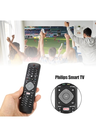 Philips Uyumlu 55Pus8503 Smart Led Tv Kumandası