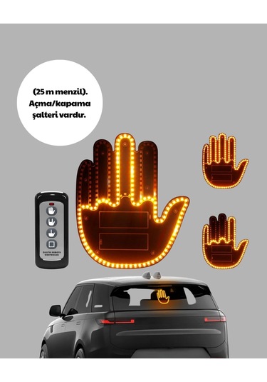 Uzaktan Kumandalı Çok Fonksiyonlu Araç Led Işığı Çok Renkli