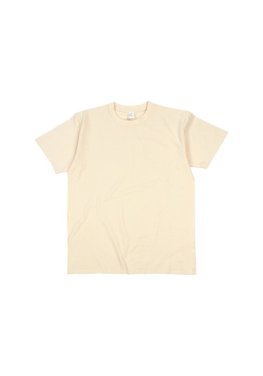 Yeni Japon Ağır Pamuklu Kısa Kollu Kayısı Kayısı