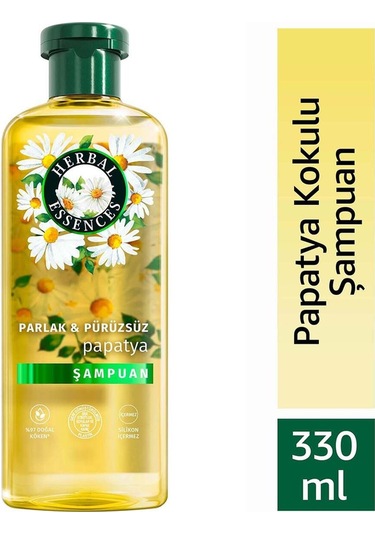 Herbal Essences Şampuan Parlak Pürüzsüz Papatya 350 Ml