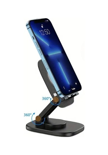 360 Döner Masaüstü Mobil Telefon Tutucu Standı 5256