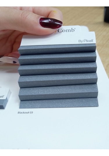 As Perde Blackout Karartma Honey Comb Plicell Perde