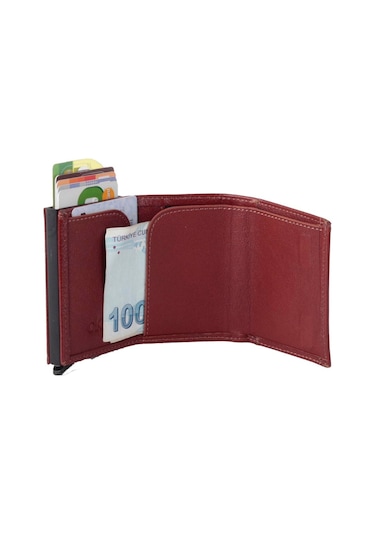 Clk Bizoon % 100 Deri Mekanizmalı Kartlık Ve Cüzdan 3000