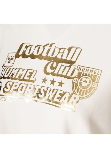 Hummel Albına Oversıze Hoodıe Kadın Hoodıe Beyaz Beyaz