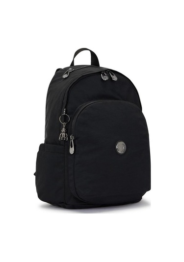 Kıplıng Delia Orta Boy Sırt Çantası Siyah Endless Black Siyah